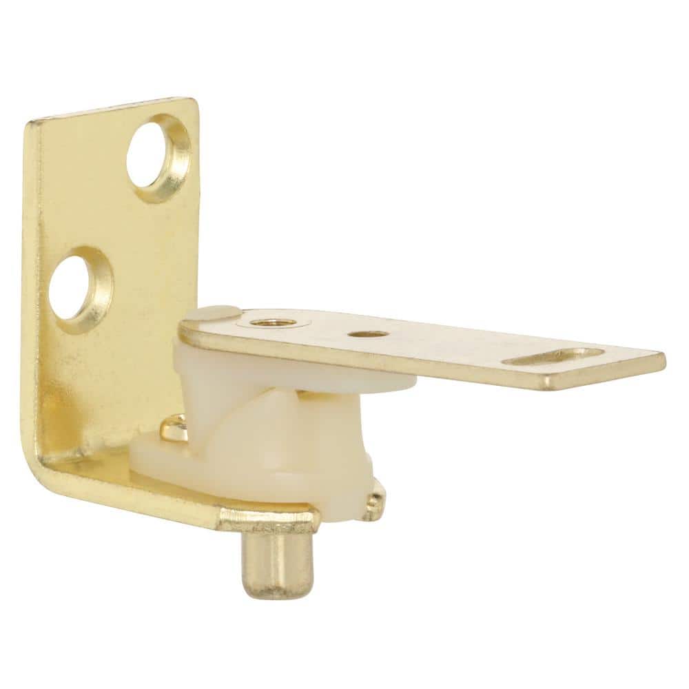 Brass Surface Mount Cafe Door Hinge Set