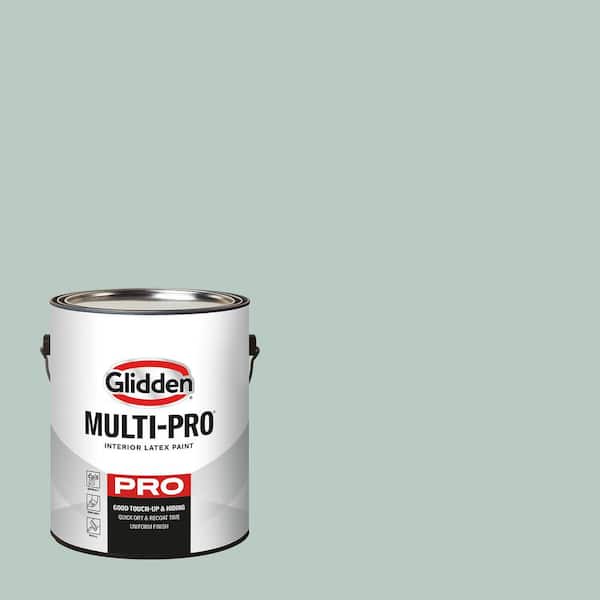 Glidden Multi-Pro 1 gal. PPG1136-4 Blue Shamrock Ultra Flat Interior ...