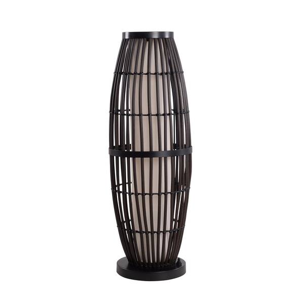 Kenroy Home Biscayne 31 In Rattan Outdoor Table Lamp 32247rat The Depot In Rattan Outdoor Table Lamp 32247rat, Sea Isle Floor Lamp