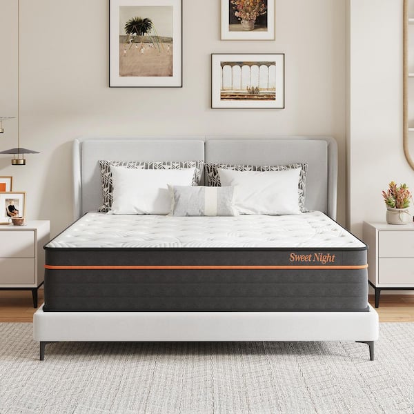 Comfort Queen Medium Memory Foam Hybrid Individually Wrapped Innerspring 16 in. Bed-in-a-Box Mattress