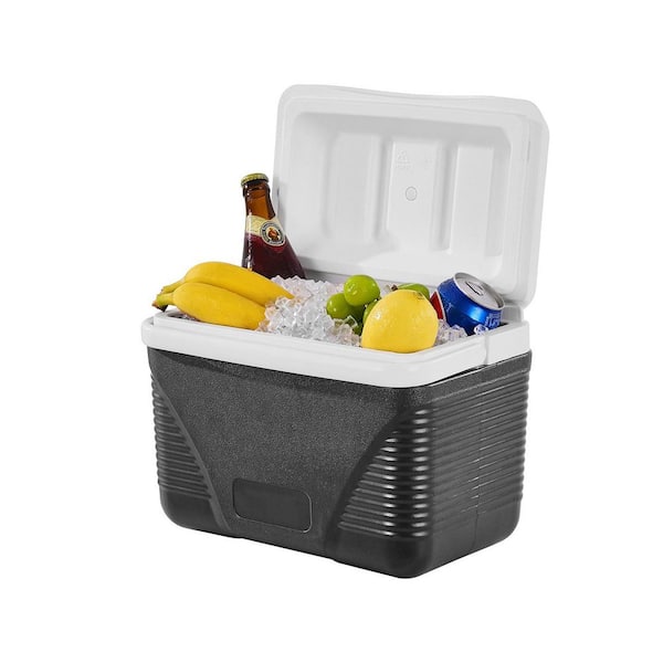 Portable Cooler, 8.5 qt. Hard Cooler with Ice Retention and Heavy-Duty Handles, Lightweight Rigid Material Insulated