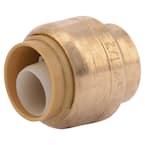 1/2 in. Push-to-Connect Brass End Stop Fitting