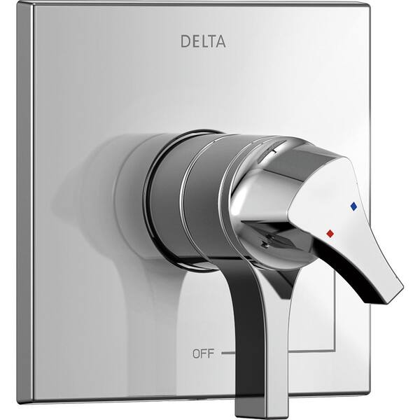 Delta Zura 1-Handle Valve Trim Kit in Chrome (Valve Not Included)