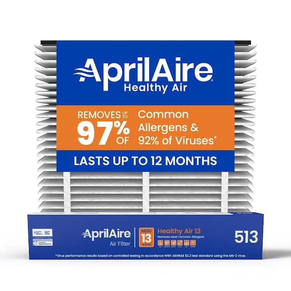 AprilAire 513 31 in. x 28 in. x 4 in. MERV 13 FPR 12+ Pleated Air