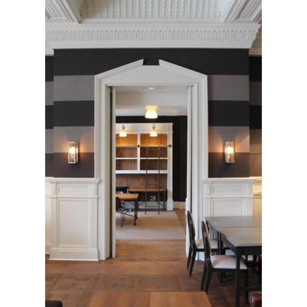 Primed White Polystyrene Crown Moulding 3/4 in x 3/4 in x 78-3/4 in