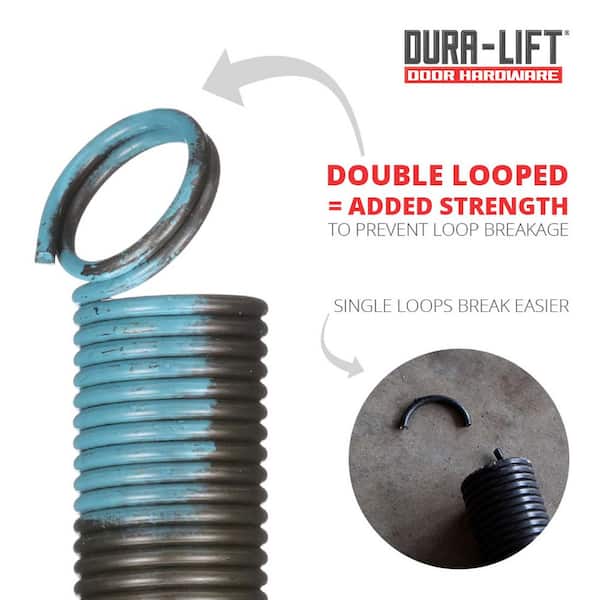 Dura Lift 90 Lb Heavy Duty Extension Garage Door Spring 2 Pack Dlebl90 The Home Depot Dura Lift 90 Lb Heavy Duty Extension Garage Door Spring 2 Pack Dlebl90 The Home Depot