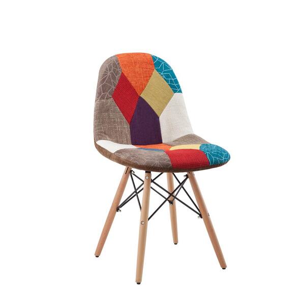 HODEDAH Multi-Color Dining Chair