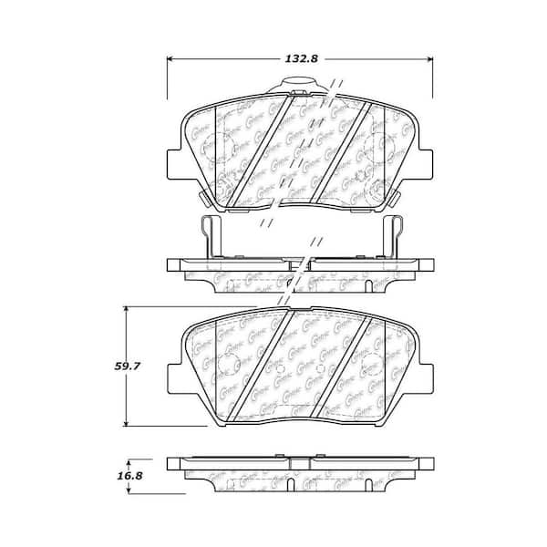 Centric Parts Disc Brake Pad Set