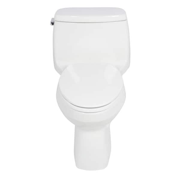 KOHLER Santa Rosa 12 in. Rough In 1-Piece 1.28 GPF Single Flush Elongated Toilet in White Seat Included