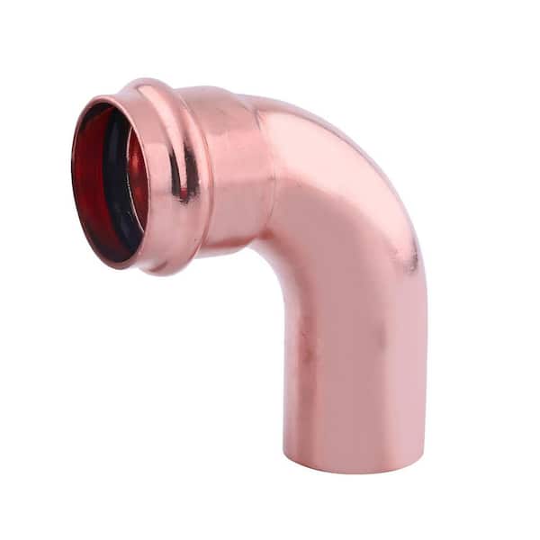 Guardian 1-1/2 in. x 1-1/2 in. Copper Press 90° Street Elbow Press Fit x FTG