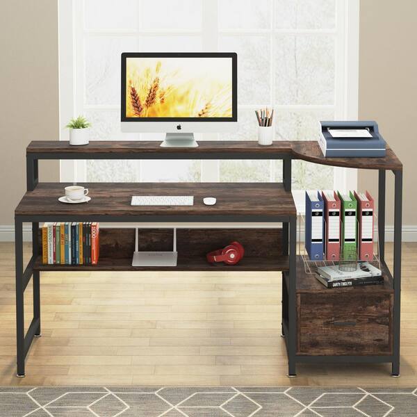 nemeth glass writing desk