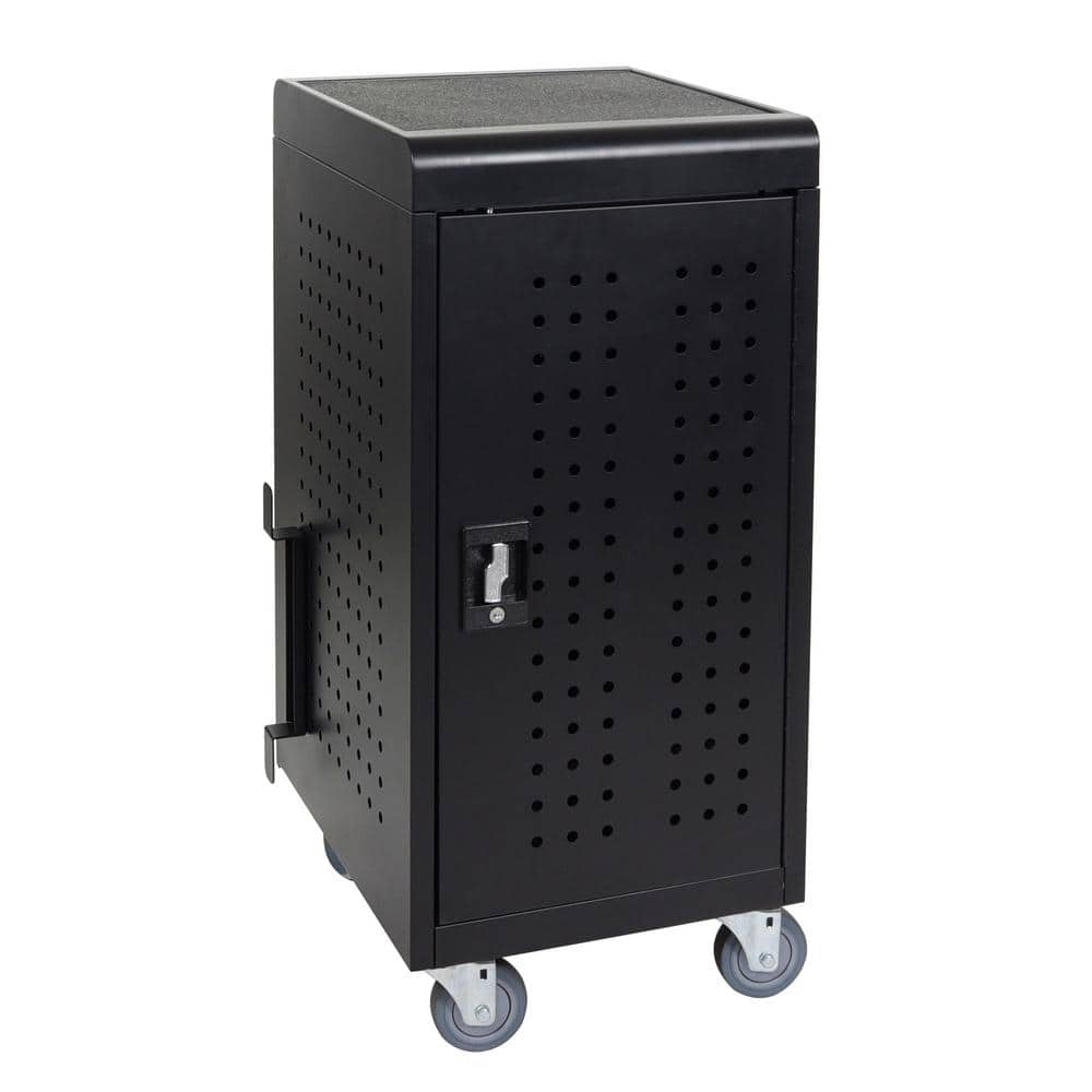20 in. x 21 in. 24-Capacity Tablet Charging Cart in Black price history on PriceWatchPro