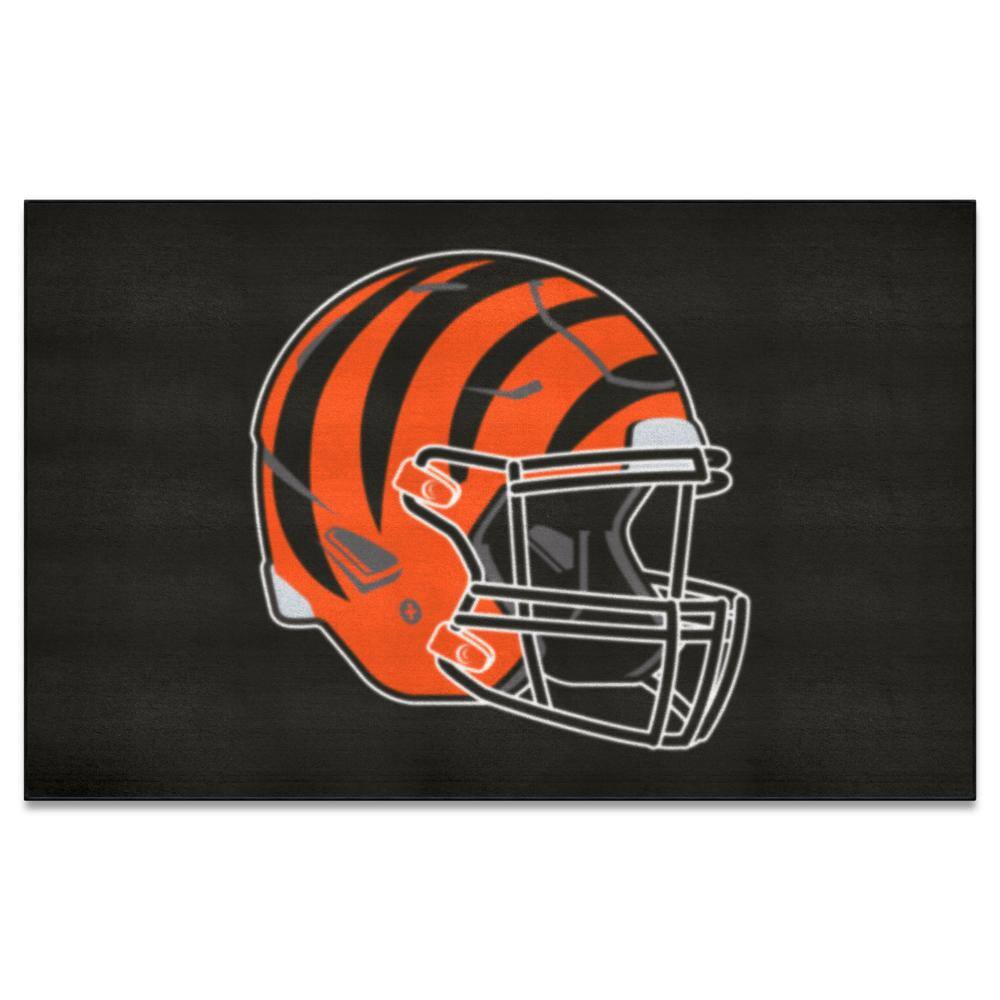 Officially Licensed NFL 19 x 30 Helmet Logo Starter Mat - Broncos