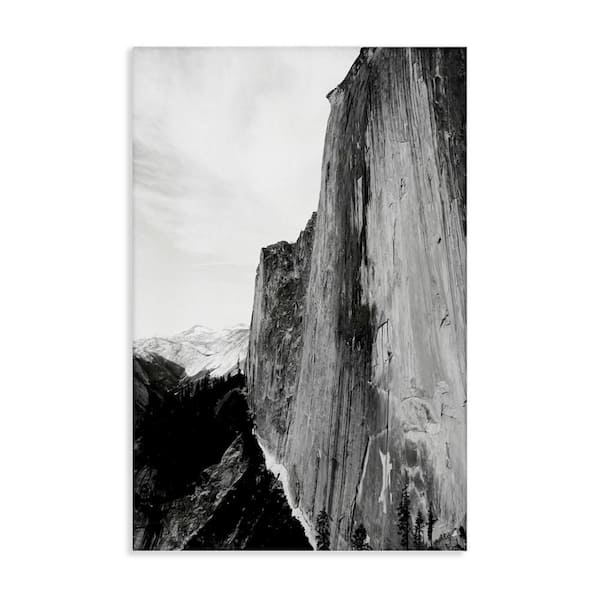 Stupell Industries Tall Natural Cliff at Yosemite by Gemma Bardot Unframed Nature Graphic Art Print 24 in. x 16 in.