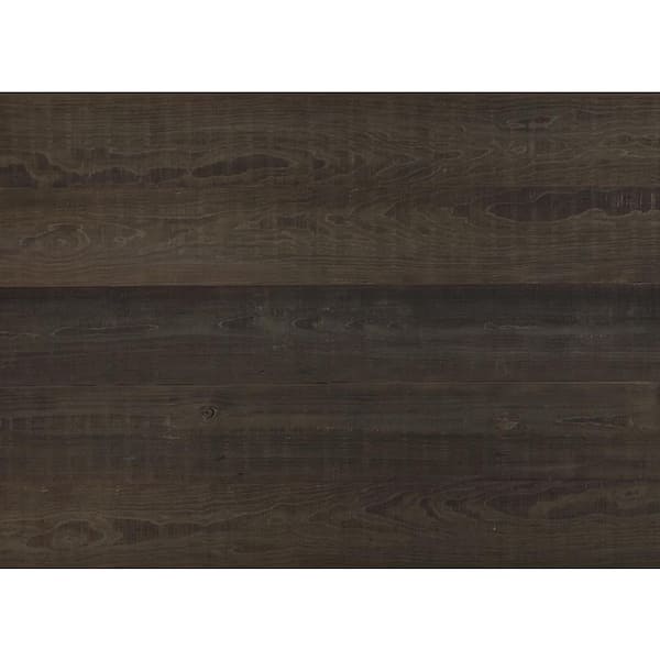 Thermo-Treated 1/4 in. x 5 in. x 4 ft. Ebony Warp Resistant Barn Wood Wall Planks (10 sq. ft. per 6-Pack)