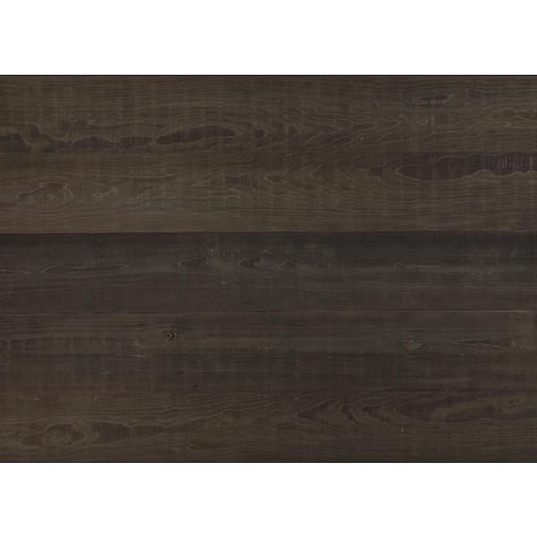 Easy Planking Thermo-Treated 1/4 in. x 5 in. x 4 ft. Ebony Warp Resistant Barn Wood Wall Planks (10 sq. ft. per 6-Pack)