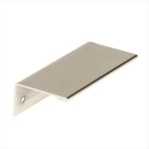 Edge Pull Collection 3 in (76 mm) Polished Nickel Drawer Pull