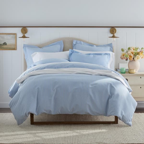 Company Cotton Oxford Stripe Duvet Cover