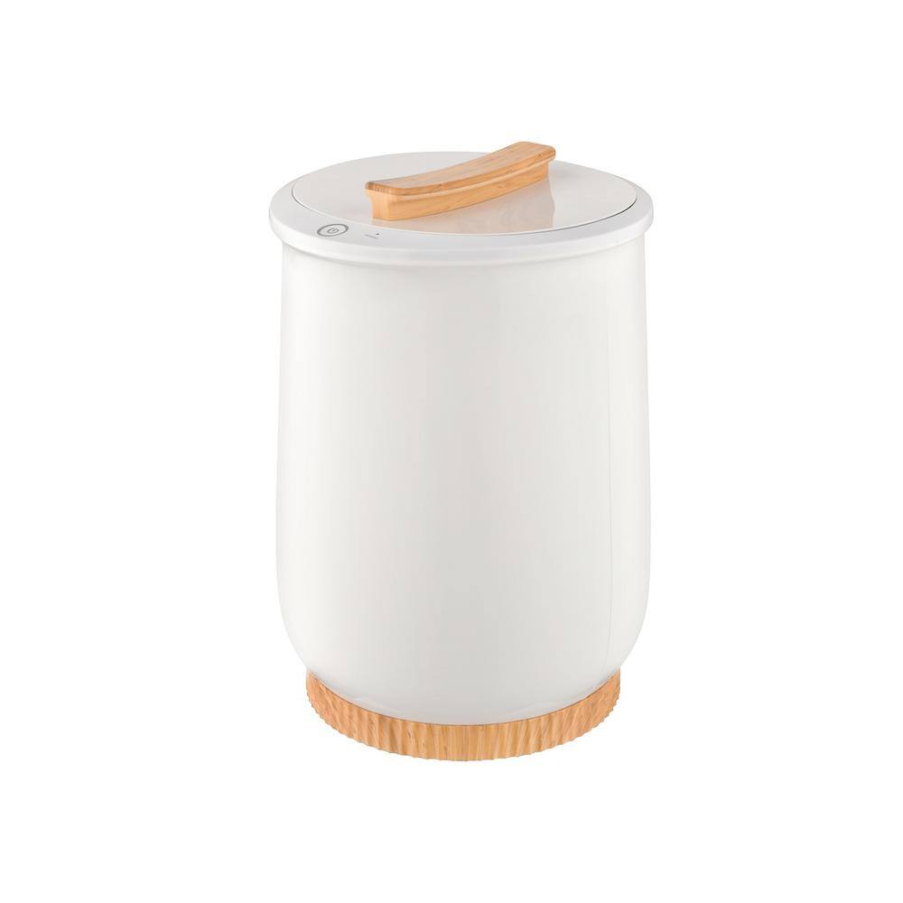 Interbath Bucket Towel Warmers with White ITBTW01WH - The Home Depot