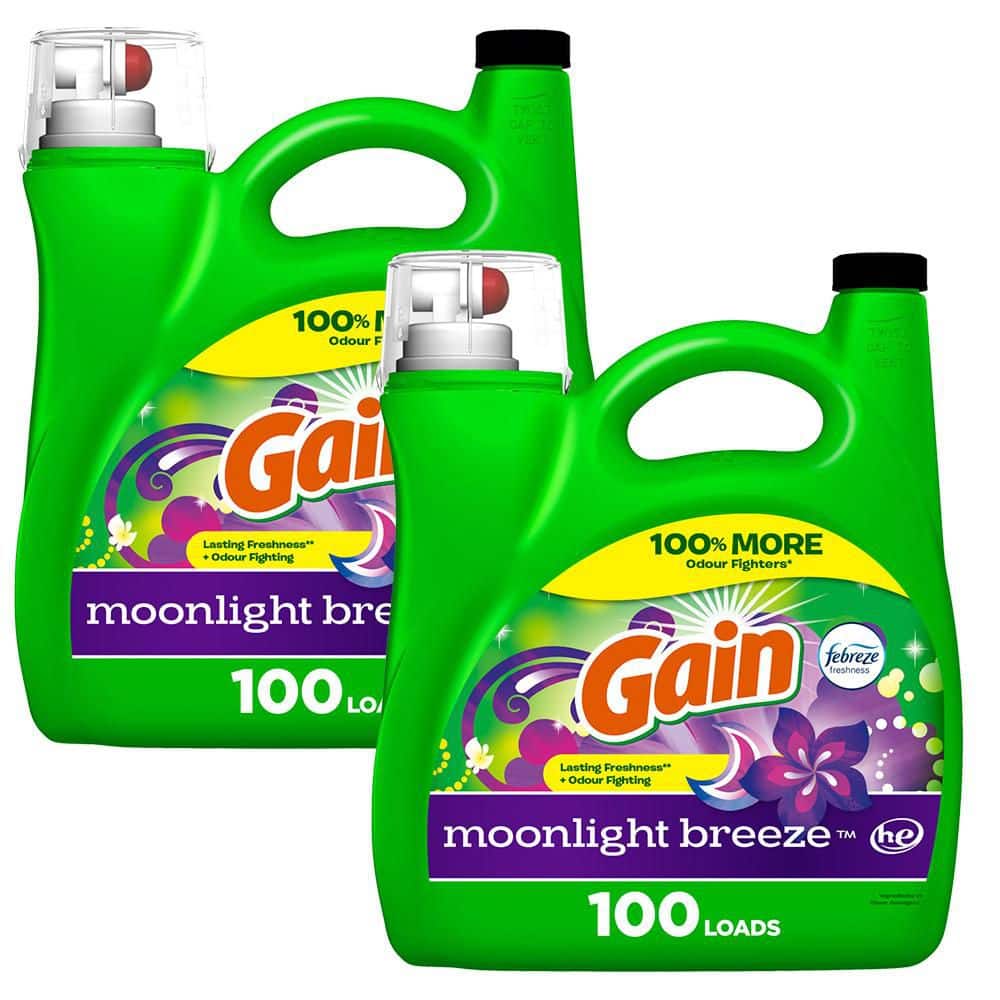 144 oz. HE Febreze Freshness Moonlight Breeze Scent Liquid Laundry Detergent (100-Loads, Multi-Pack 2) price history on PriceWatchPro