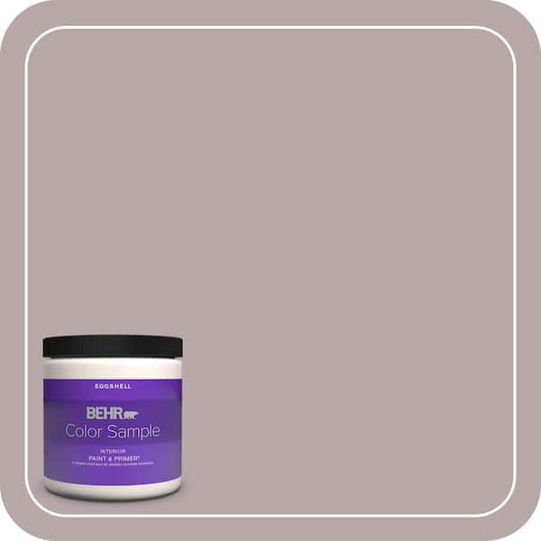 BEHR PREMIUM PLUS 8 oz. #MQ1-36 Object of Desire Eggshell Enamel Interior Paint & Primer Color Sample