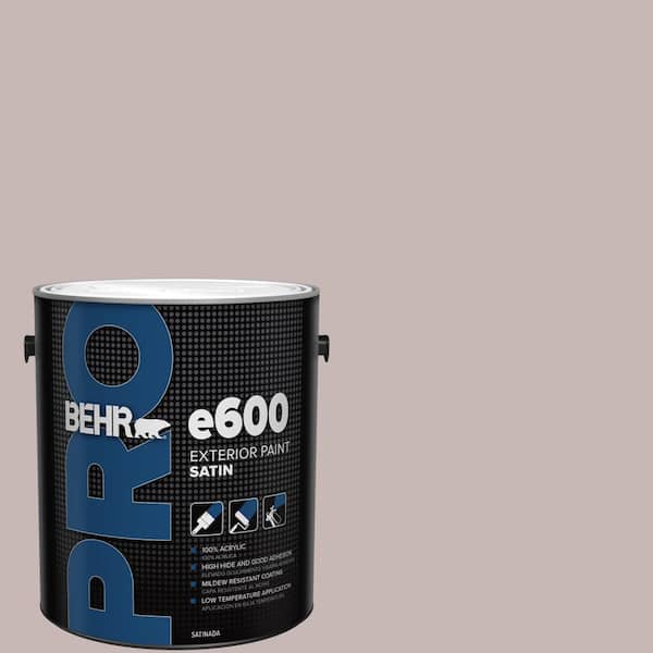 1 gal. #HDC-CL-25G Georgian Pink Satin Exterior Paint