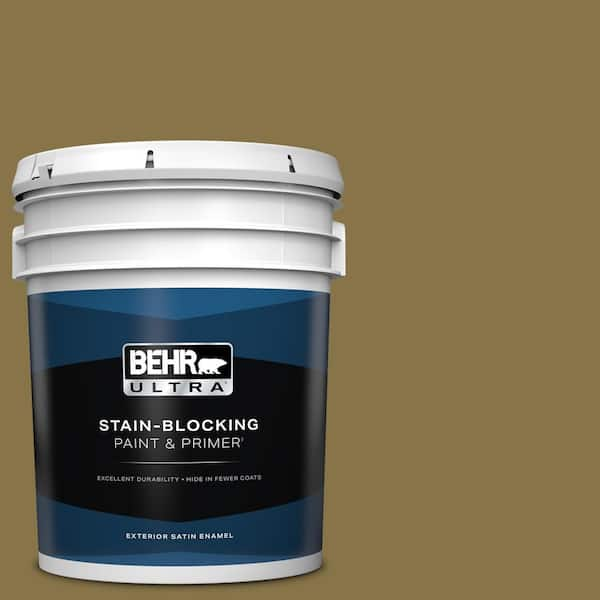 BEHR ULTRA 5 gal. #PPU6-20 Eden Prairie Satin Enamel Exterior Paint & Primer