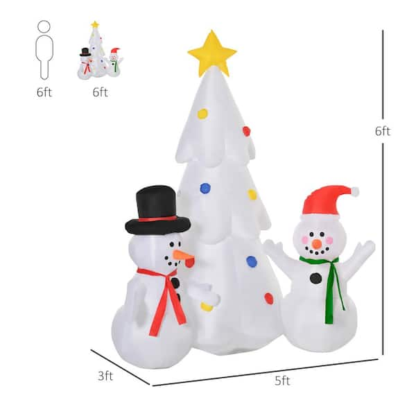 Holiday Living<sup>TM</sup> 36 3-D Ice Cube Snowman at