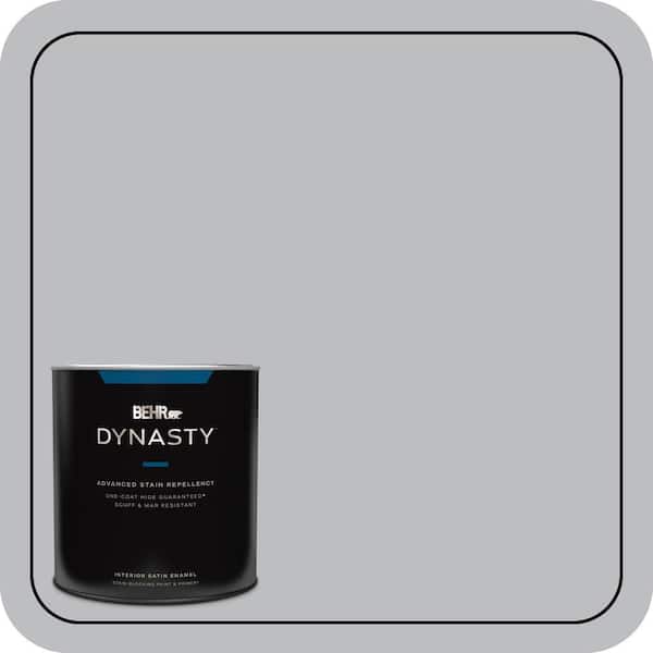 BEHR DYNASTY 1 qt. #N530-3 High Speed Access One-Coat Hide Satin Enamel Interior Stain-Blocking Paint and Primer