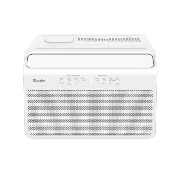 Danby 8,000 BTU 115V Window Air Conditioner Cools 350 Sq. Ft. with ENERGY STAR and Remote in White