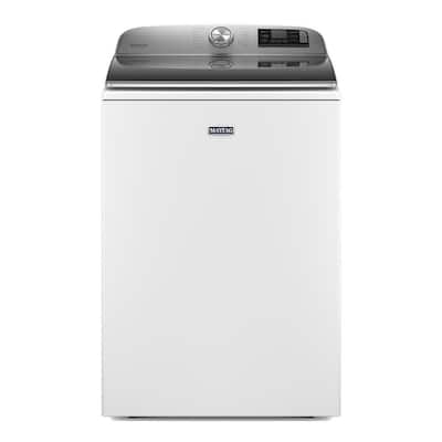 5.2 cu. ft. Smart Capable White Top Load Washing Machine with Extra Power Button, ENERGY STAR