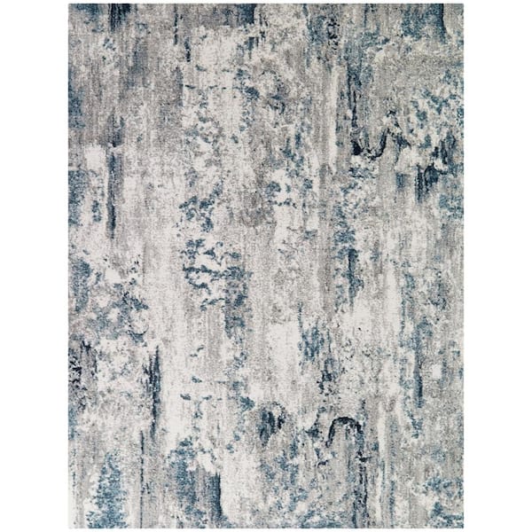 BALTA Joakim Blue 8 ft. x 10 ft. Abstract Area Rug