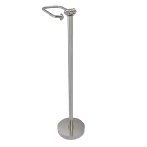 Southbeach Free Standing Toilet Paper Holder in Satin Nickel