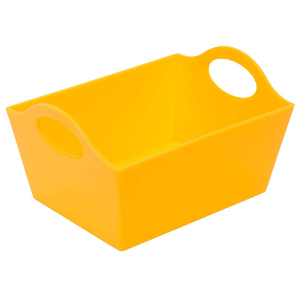 Kennedy Neon Rectangular Plastic Storage Baskets, Set of 5