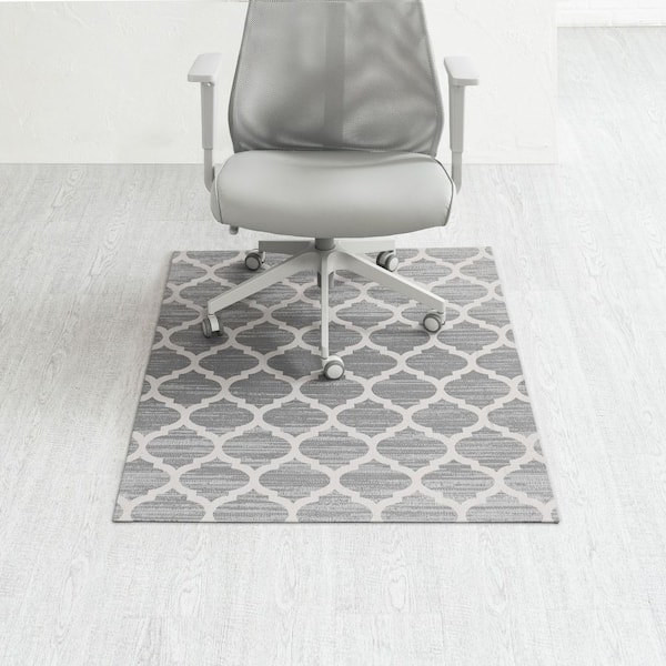 Mitte Multi-Colored 48 in. x 36 in. Polyester Chair Mat