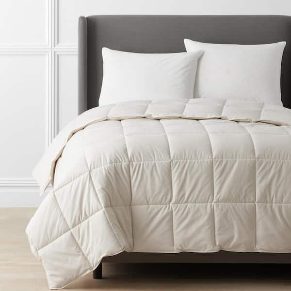 The Company Store All Season Wool Natural Full Wool Comforter