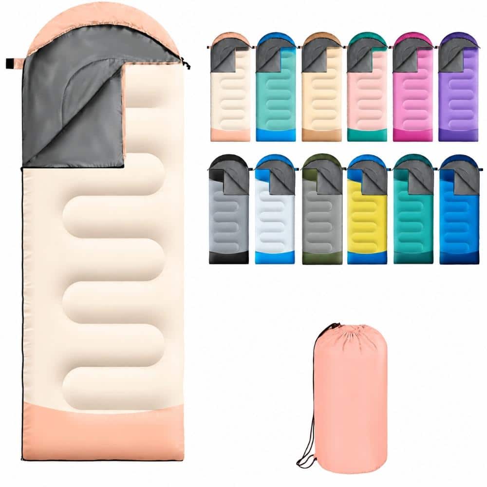3-Season Rectangular Sleeping Bag for Adults and Kids - 86.6 x 31.5 in. Ripstop Polyester - Lightweight Camping Sleepin price history on PriceWatchPro