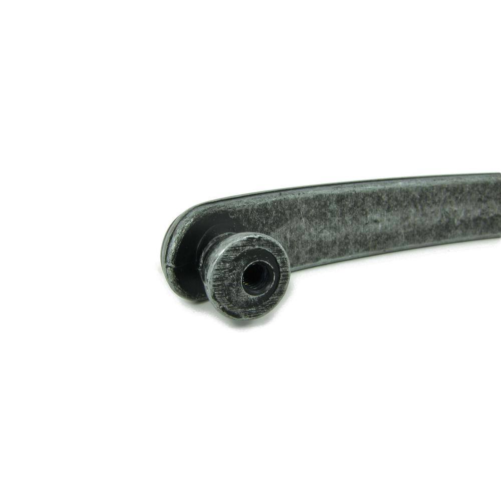 Oakley Distressed Iron Arch Cabinet Pull with Mounting Hardware