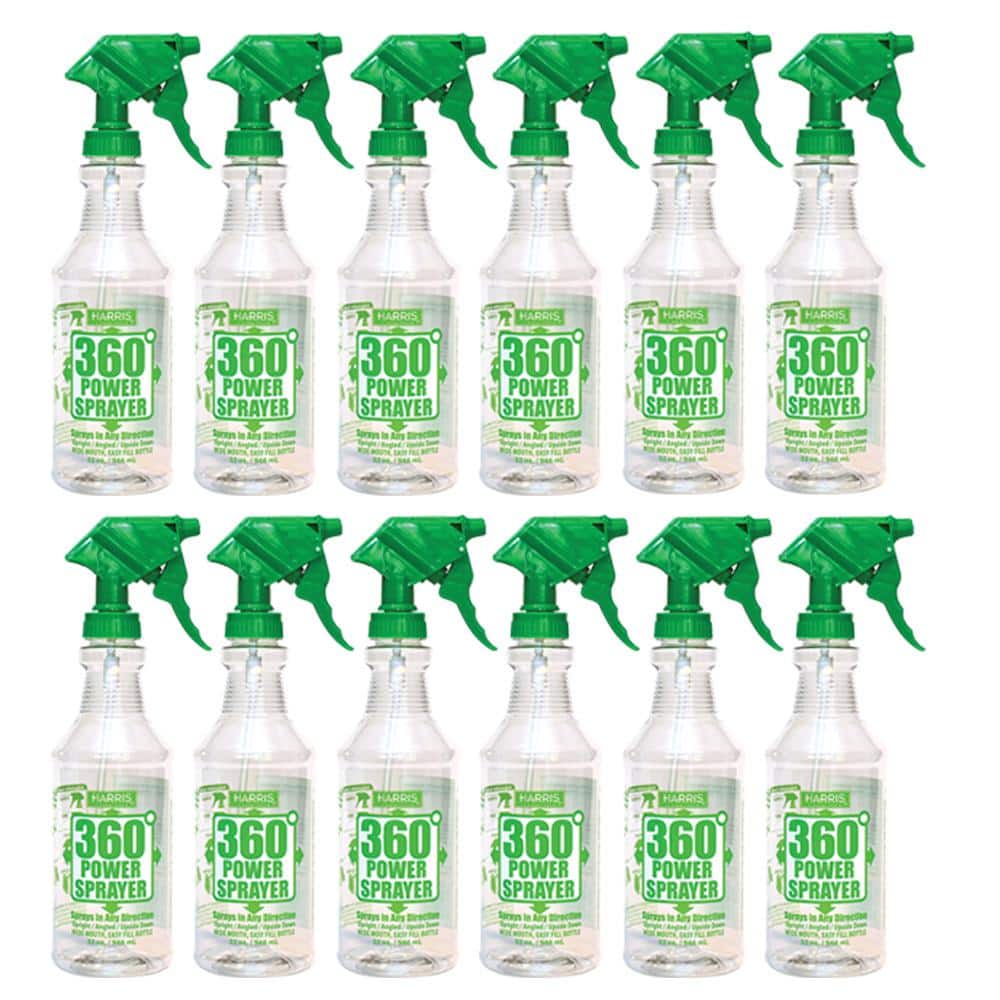 Chemical Resistant Square Spray Bottles W/O Spray Head