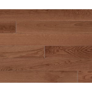 Take Home Sample -Clover Honey Oak 3.25 in. W x 7 in.L Solid White Oak Hardwood Flooring