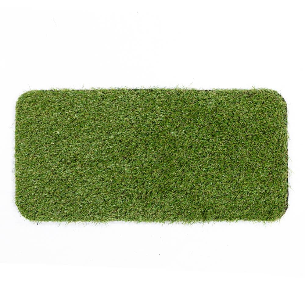 Pet Training Collection Easy Clean Indoor/Outdoor Reusable Training Grass Pad, 15 in. x 30 in., Green price history on PriceWatchPro