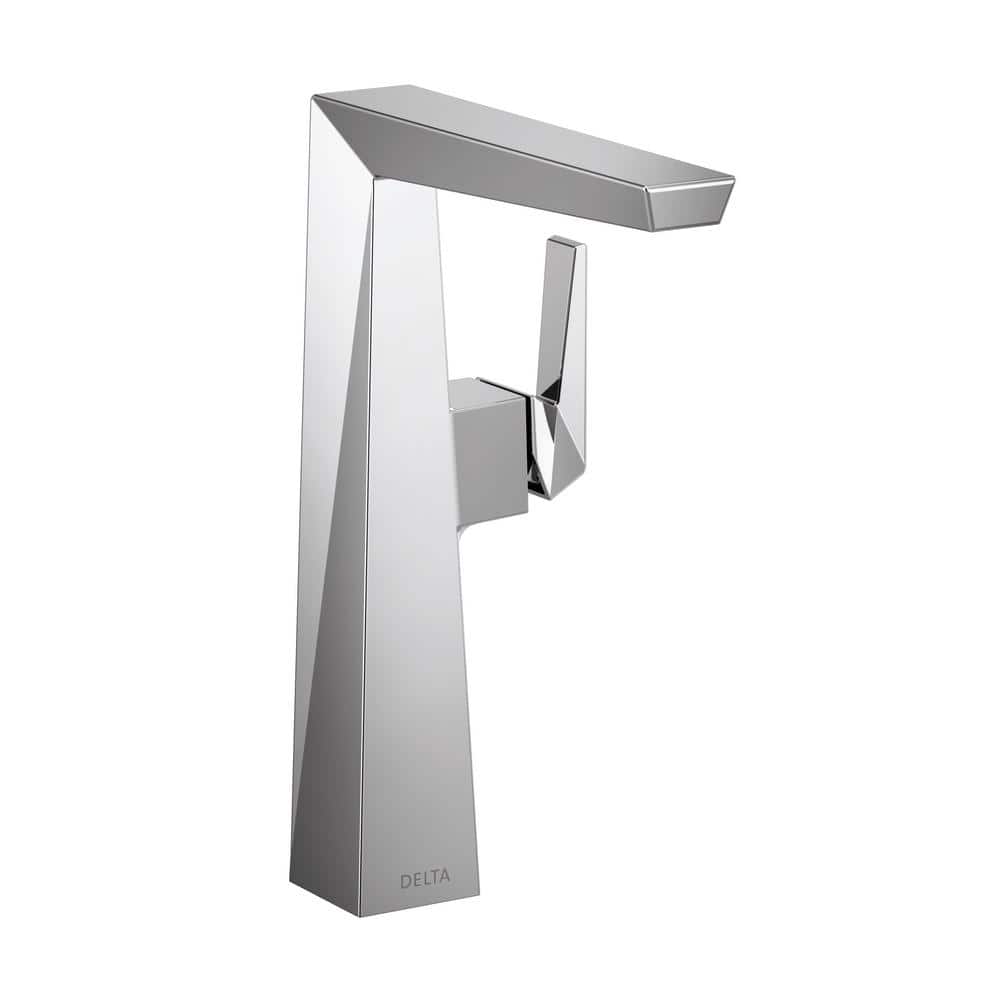 Delta Trillian Single Hole SingleHandle Vessel Bathroom Faucet in