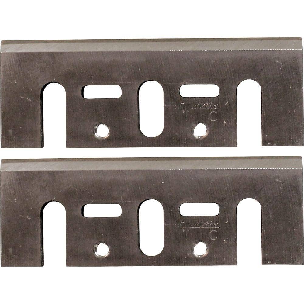Makita 3-1/4 in. High Speed Steel Planer Blades for use with 3-1/4 in.  planers D-46230 The Home Depot