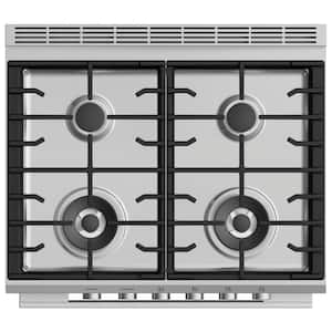 3.6 cu. ft. Gas Range Oven in Stainless Steel