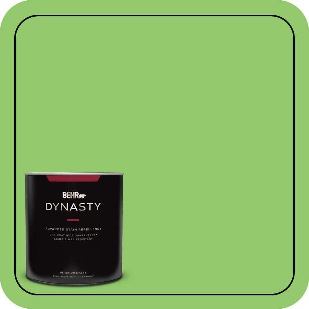 BEHR DYNASTY 1 qt. #430B-5 Apple Orchard Matte Interior Stain-Blocking ...