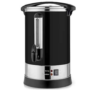 100 Cup Commercial Coffee Urn - Stainless Steel (Black)