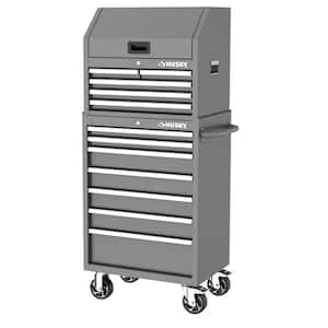 Standard-Duty 26 in. 5-Drawer Gray Steel Top Tool Chest