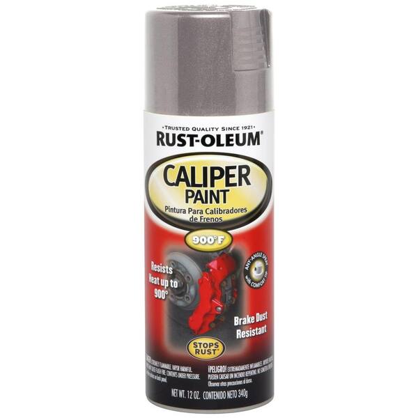 Rust-Oleum Automotive 12 oz. Gloss Silver Caliper Spray Paint (6-Pack)