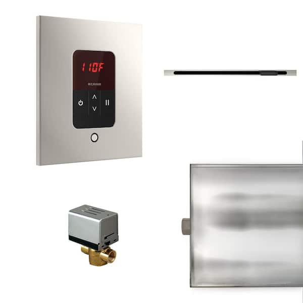 Mr. Steam Mr.Steam Basic Butler Linear Package Square Polished Nickel