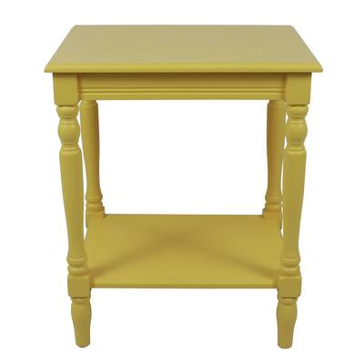 Yellow Accent Tables Living Room Furniture The Home Depot